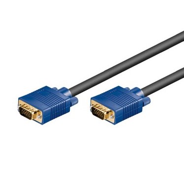 Cable vga - hd15 - 1.8 m, vga (d-sub), vga (d-sub), macho/macho, azul, 311818 brobotix