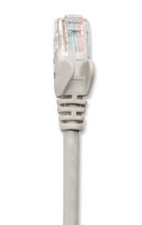 336758 cable patch cat 6 - 7.6m utp gris