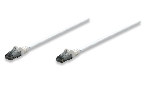 Cable de red intellinet 347372 cat6 - rj-45, rj-45, macho/macho, blanco