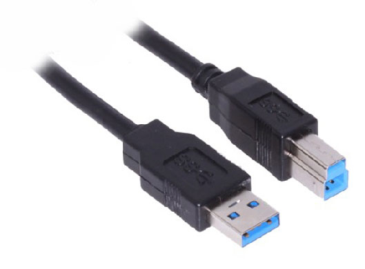 Cable usb brobotix v3.0 a-b 1.8mts - usb 3.0, usb 3.0, macho/macho, 1, 8 m, negro