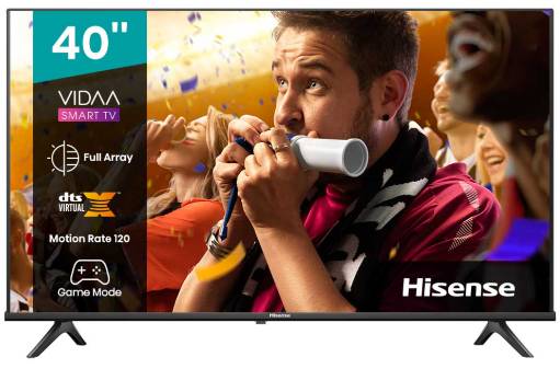 Televisor hisense 40a4kv - 40 pulgadas, led 4k uhd, 1920 x 1080 pixeles, vidaa smart tv