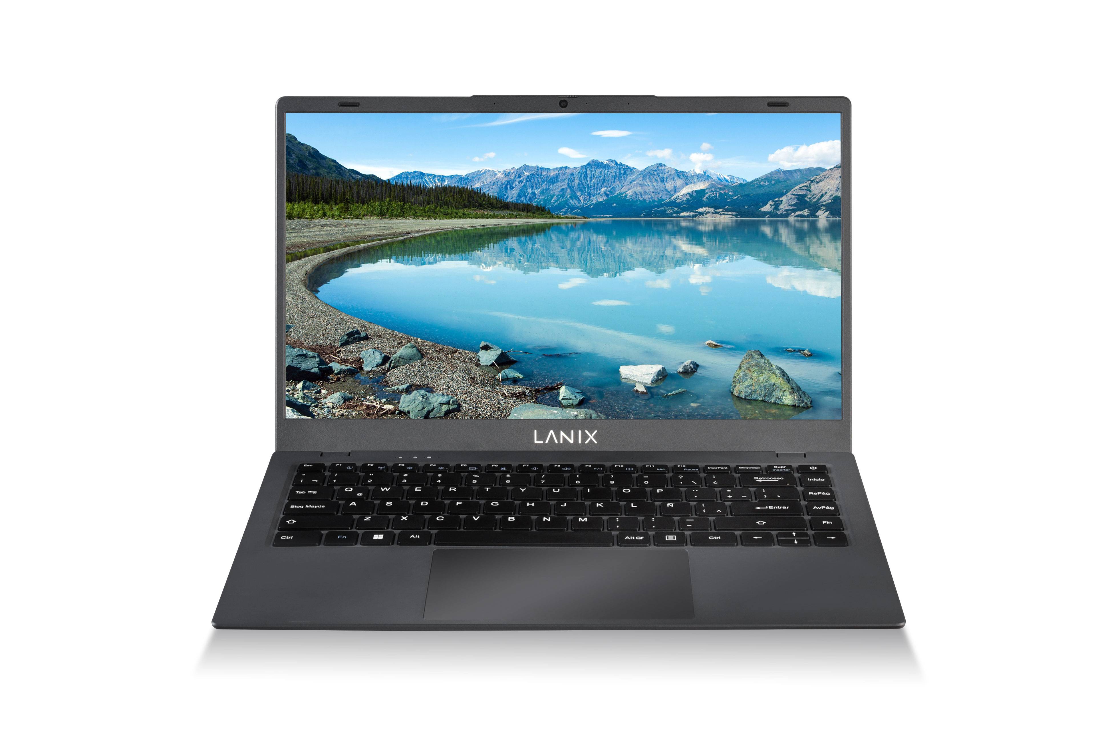 Laptop lanix xbook go 14 - 14 pulgadas, intel celeron, n4020, 4 gb, windows 11 home, 128 gb ssd