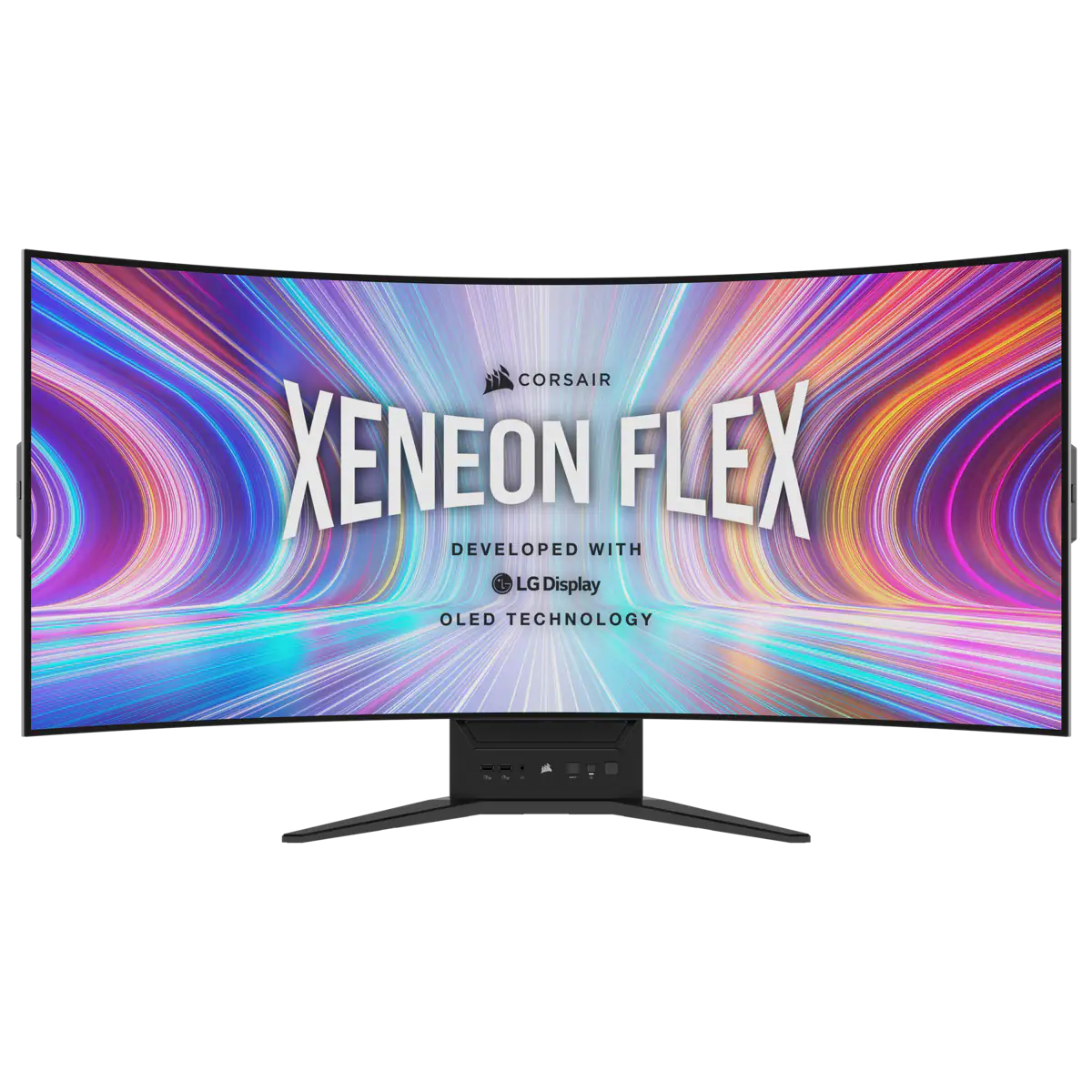 Monitor corsair xeneon flex modelo 45wqhd240 45-inch panel oled (3440 x1440) - 240hz refresh rate, bendable gaming monitor