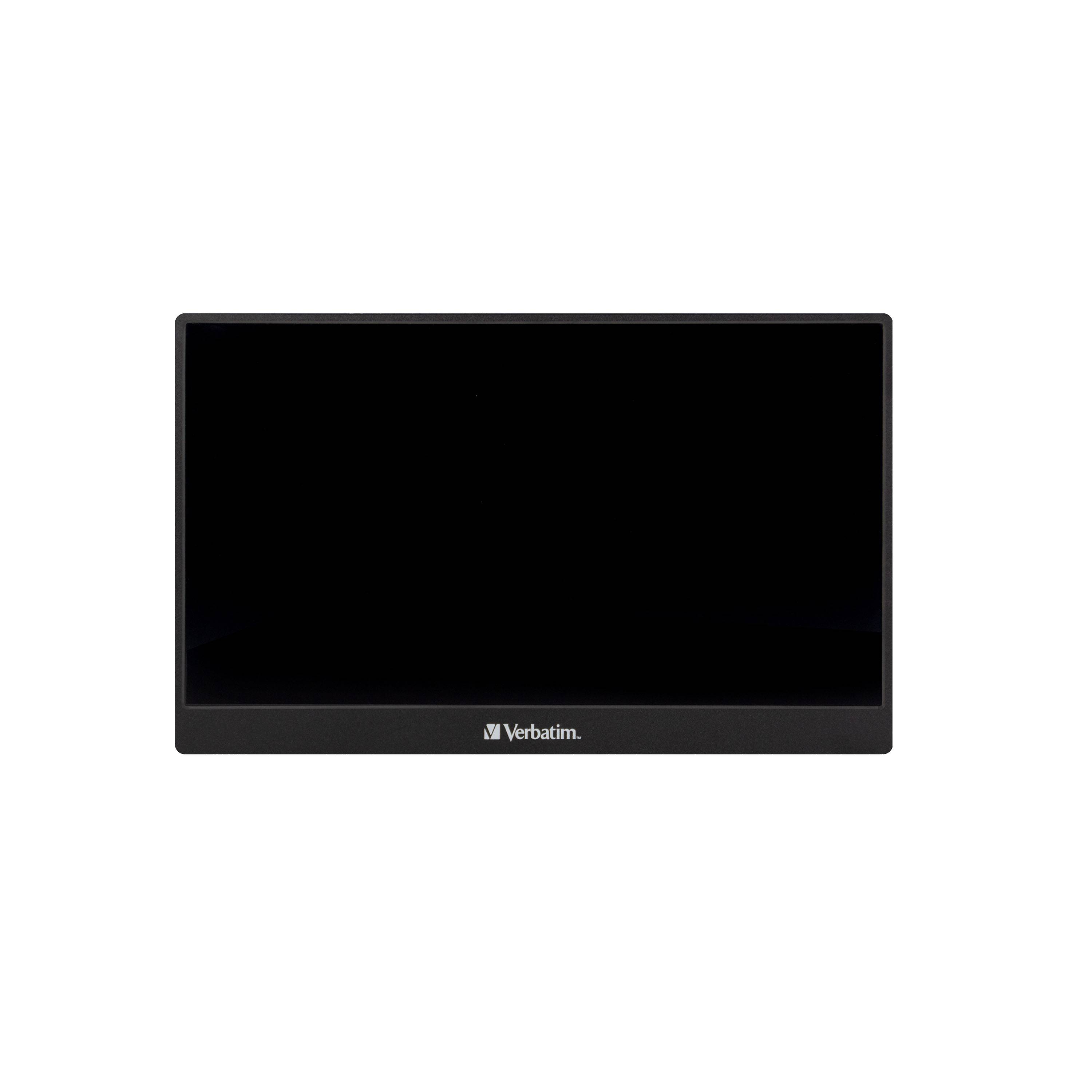 Monitor touch portátil full hd 1080p de 15.6 con soporte con inclinación hasta de 85° - pantalla con funcionalidad táctil de 10 puntos con tecnología ips