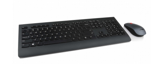 Kit de teclado y mouse profesional lenovo inalambrico 4x30h56831