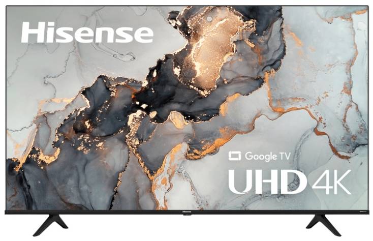 Television led hisense 50 50a6n smart tv, google tv, uhd 4k, dolby vision , hdr10, dts virtual x