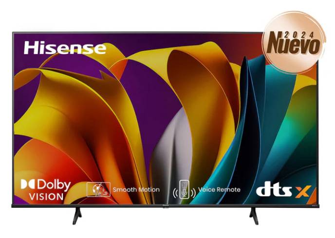 Televisor hisense 55a6nv - 55 pulgadas, led 4k uhd, 3840 x 2160 pixeles, vidaa smart tv