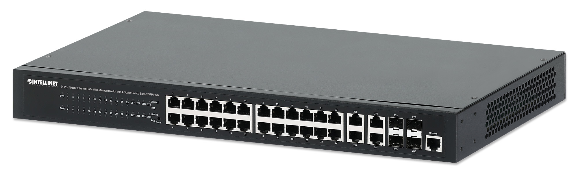 561426 poe switch webadmin 24 ptos 30w