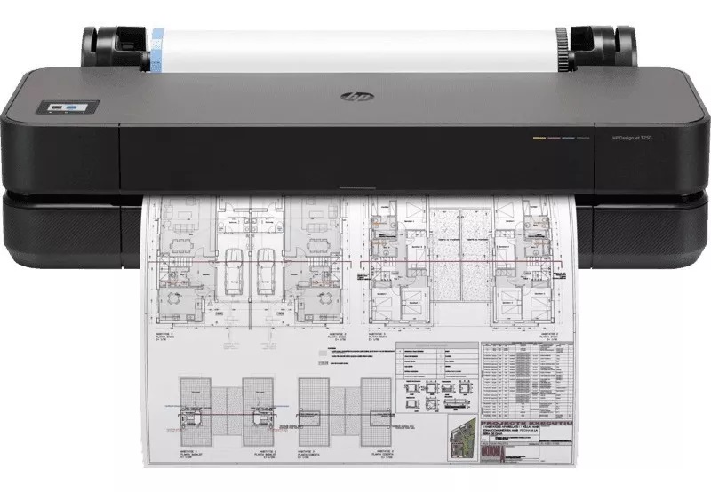 Plotter hp designjet t250 24in - 2400 x 1200 dpi, 512 mb, inyección de tinta térmica