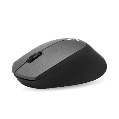 Mouse inalámbrico - 1000 dpi, óptico, negro con gris, 6000786 brobotix