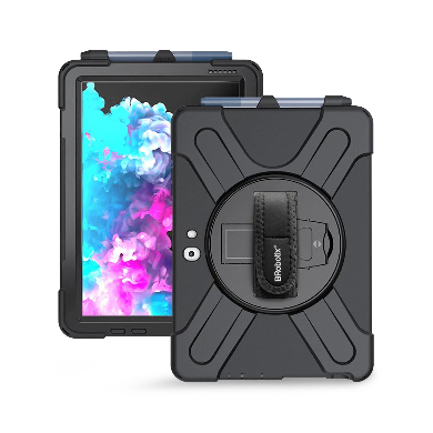 Funda protector de uso rudo - con correa y giro 360º para surface go, go2, go3, 6005361, brobotix