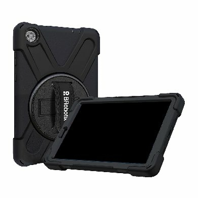 Funda de uso rudo - con correa y giro 360° para lenovo tab m8 4ta gen tb300fu  6006153 brobotix