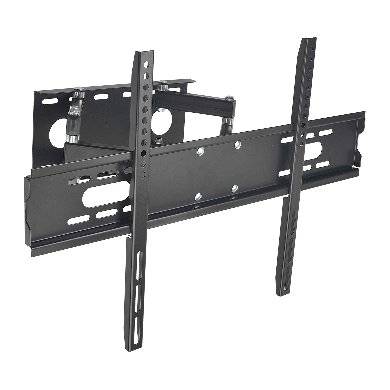 Soporte para tv - de pared articulado de 30 a 85 pulgadas, doble brazo, de acero, resistencia 60k, negro, 6006245 brobotix