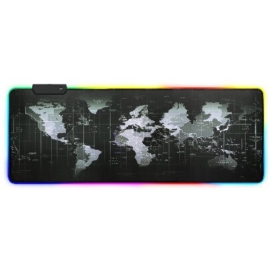 Mousepad gamer - planisferio, iluminado (651329)