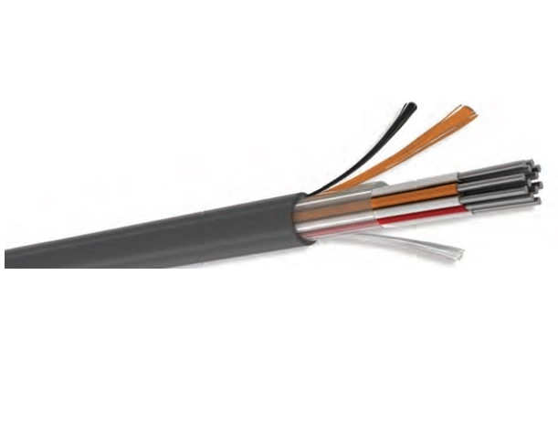 Cable ekc condumex 660004 - 1000 m, gris, cable ekc cat2 4 pares, cobre estañado