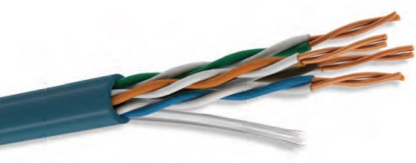 Cable utp condumex 66445872 - 305 m, amarillo, utp cat5e interior, 100  cobre