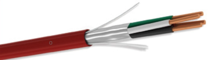 Cable de alarma condumex 66657162 - 305 m, rojo, alarmas contra incendio fplr blindado, 100  cobre