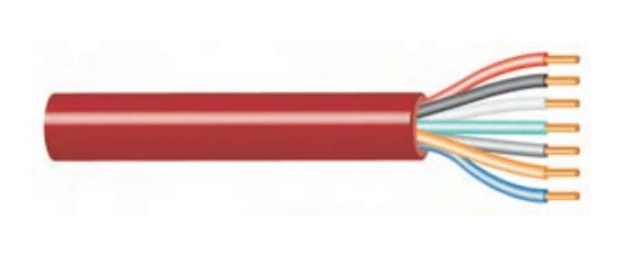 Cable de alarma condumex 66659162 - 305 m, rojo, alarmas contra incendio fplr, 100  cobre