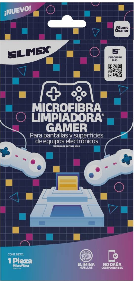 Microfibra limpiadora de equipos gamer