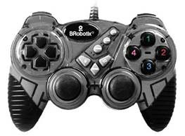 Control para juegos rumblepad brobotix 751899g - gamepad, pc, analógico/digital, 10 botones, alámbrico