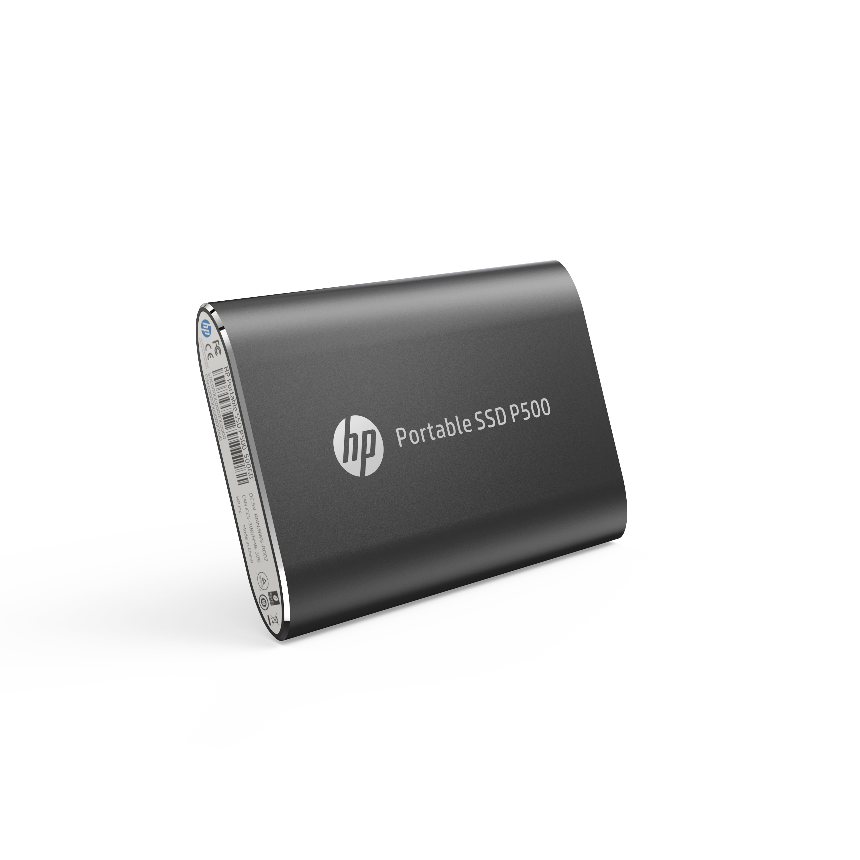 Unidad de estado solido externo (ssd) hp modelo p500 de 500gb negro 7nl53aa#abc