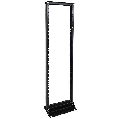 Rack 19 brobotix 810524 - negro, acero, 250 kg, 42u