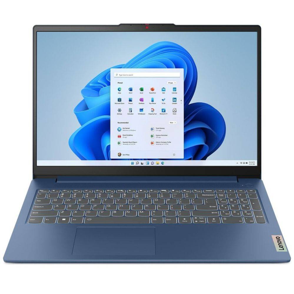 Lenovo ideapad slim 3 touch 15iru8 - intel® core™ i7-1355u, ram 16gb, windows 11 home, 1 tb ssd, fhd 15.6 pulgadas.