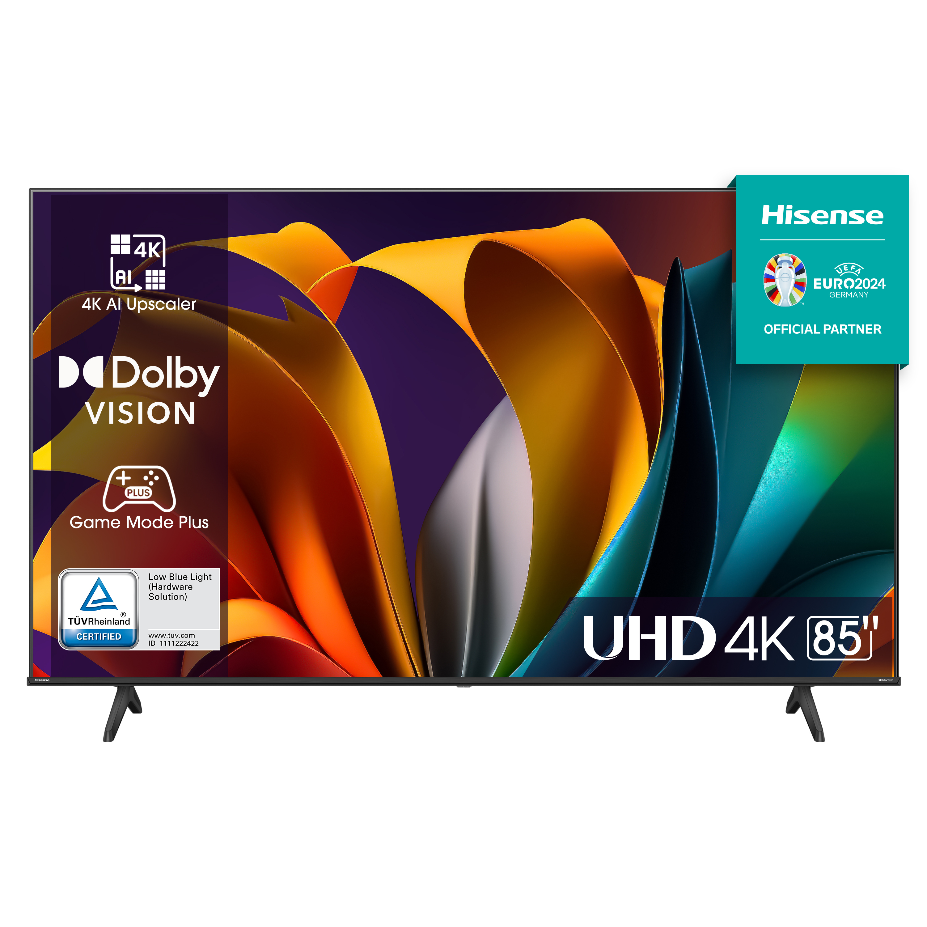 Television led hisense 85 85a6n uhd 4k smart tv, google tv , hdr10, hdr dolby vision, dts virtual x