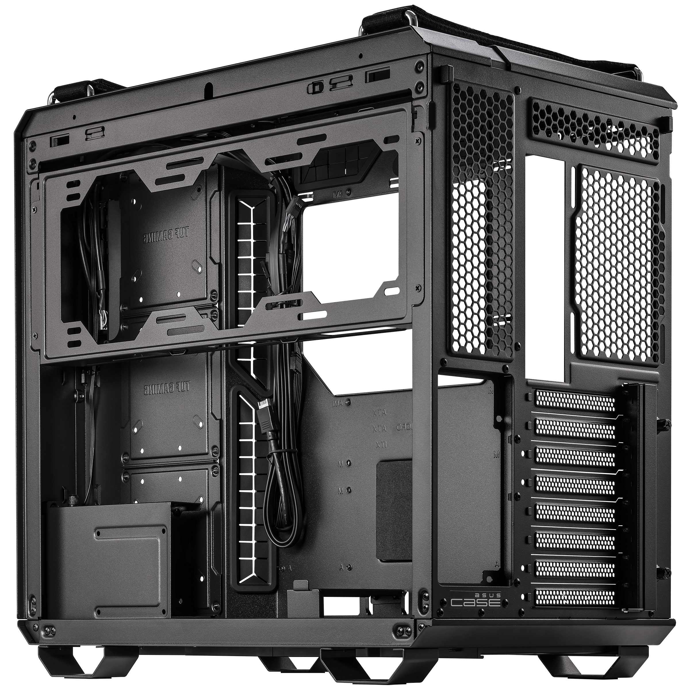 Gabinete gt502 tuf gaming case/blk