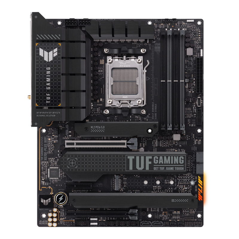 Tarjeta madre asus tuf gaming x670e-plus wifi cpu