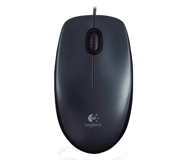 Mouse logitech m90 - negro, usb, óptico, 1000 dpi