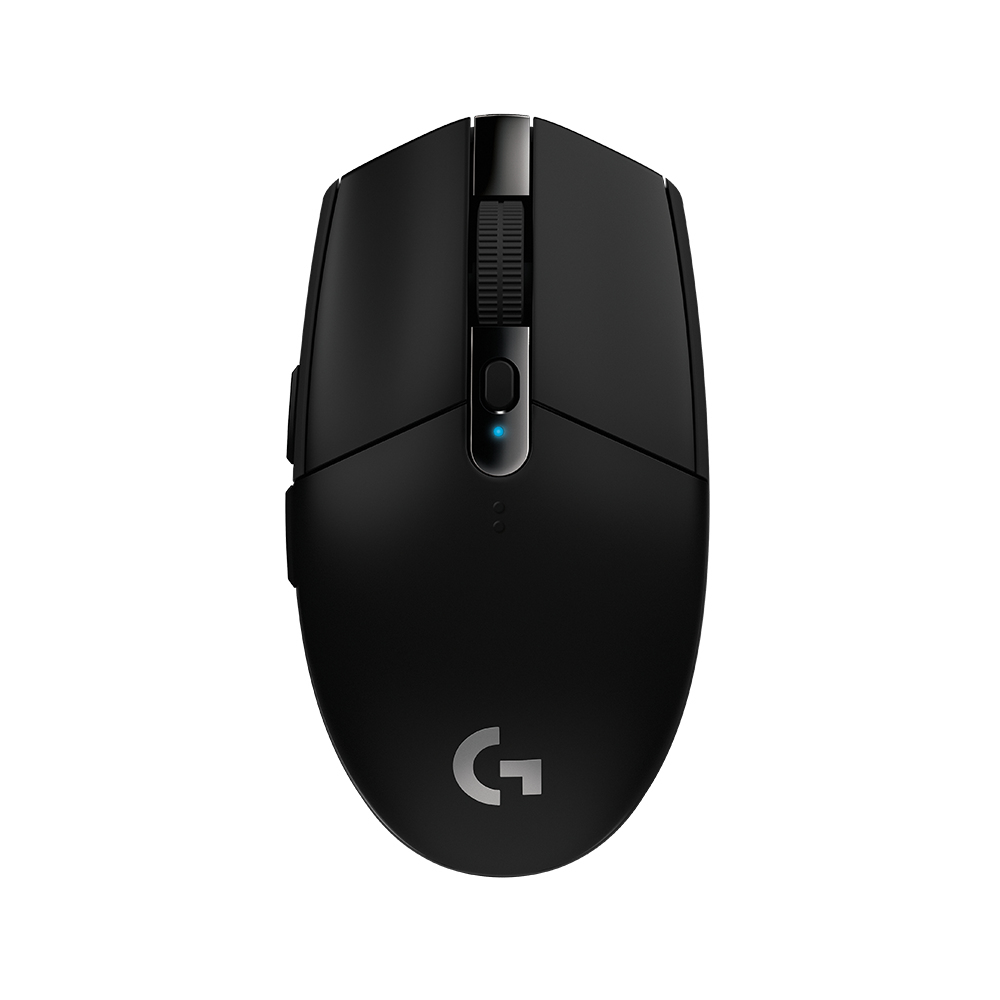 Mouse gaming logitech g305 - rf inalámbrico, óptico, 200- 12000 dpi, negro