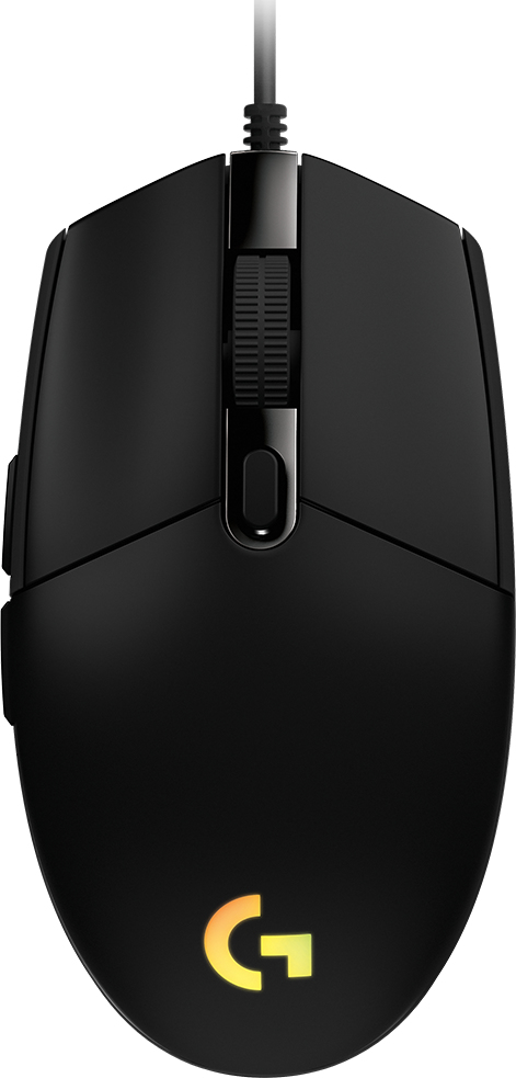 Mouse logitech  g203 - usb, juego, 200-8.000 dpi, negro