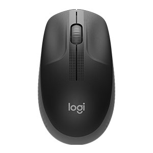 Mouse inalámbrico  logitech m190 - negro, inalámbrico