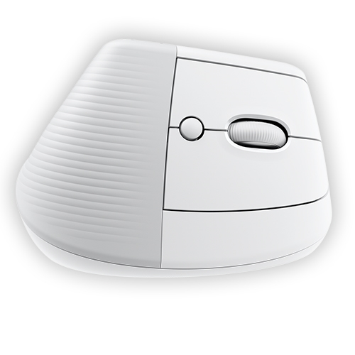 Mouse  logitech lift vertical - blanco