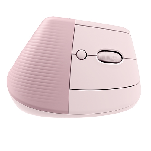 Mouse  logitech lift vertical - rosa