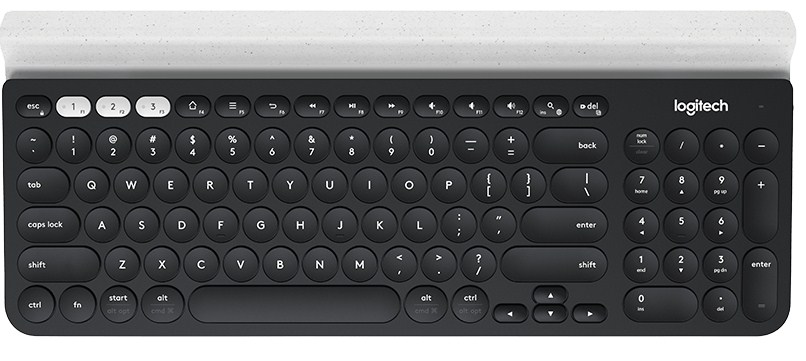 Teclado bluetooth logitech k780 - bluetooth, qwerty, pc/tablet/telefóno, inalámbrico