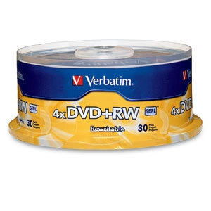 Disco dvd-r verbatim - dvd+rw, 30