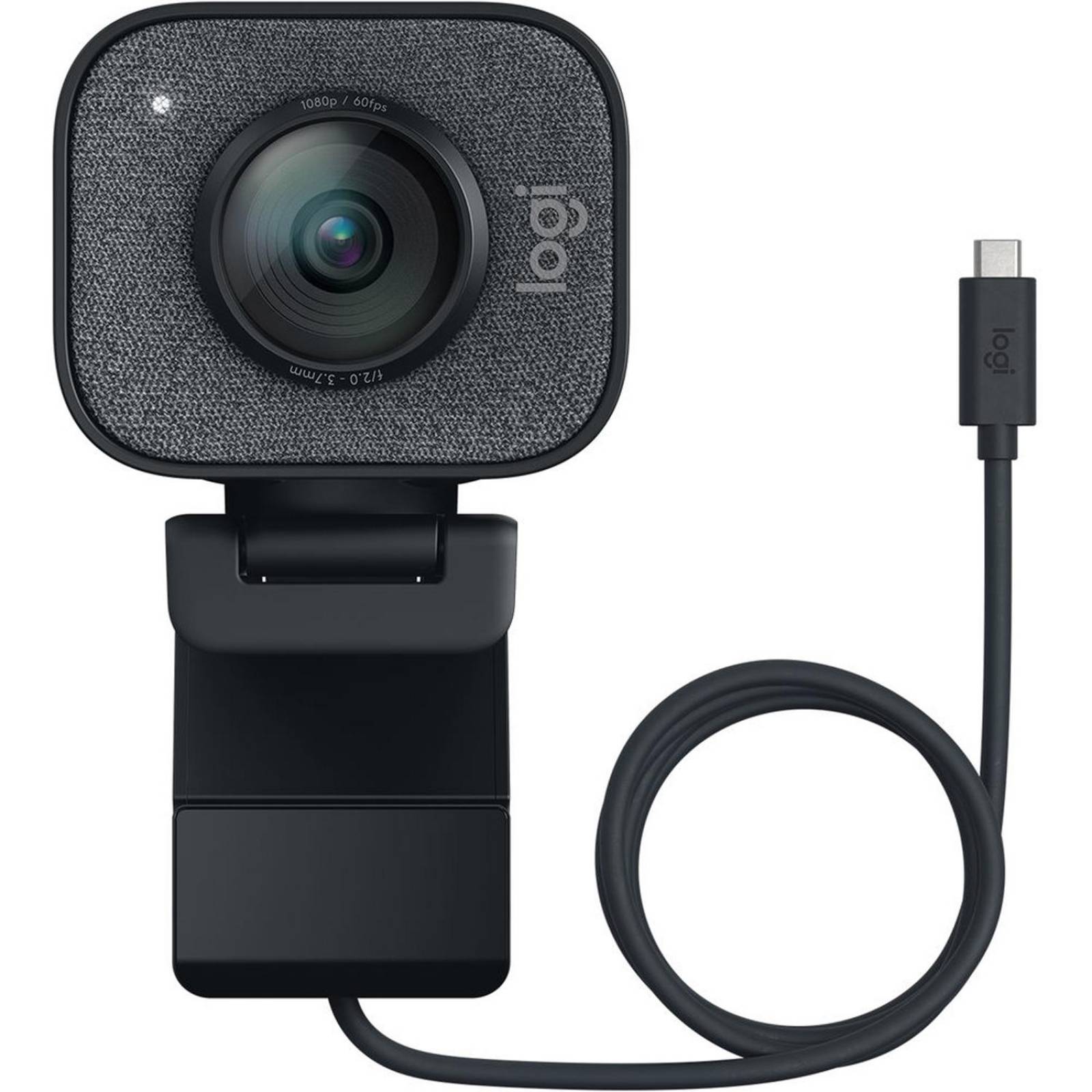 Streamcam logitech 960-001280 - usb-c, negro