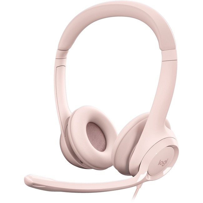 Diadema h390 rosa  logitech   981-001280