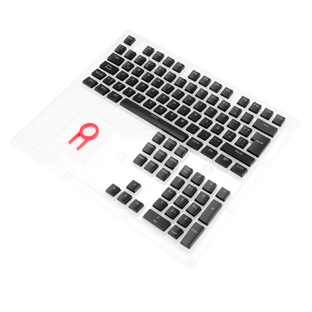 Keycaps  redragon sacarab black - negro