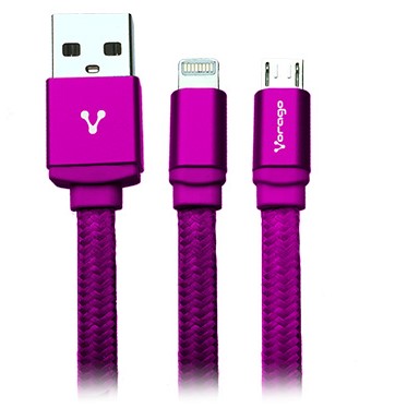 Cable lightning vorago cab-209 - rosa, apple, cable lightning