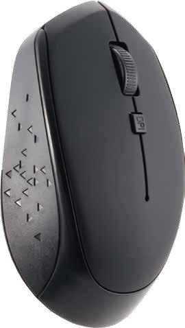 Mouse acteck ac-916462 - negro, 3 botones, rf inalámbrico, óptico, 1600 dpi