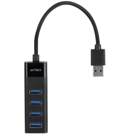 Adaptador hub usb 3.0 port x 3 dh425 acteck