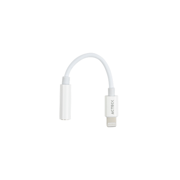 Adaptador lightning a jack 3.5mm shift plus al405 acteck