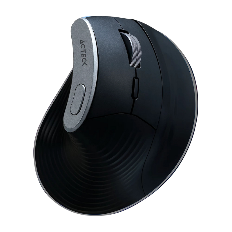 Mouse inalámbrico vertical  virtuos fitt pro mi770 acteck batería recargable 500 mah