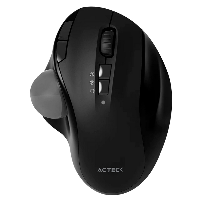 Mouse trackball ergonómico virtuos art mi790 acteck