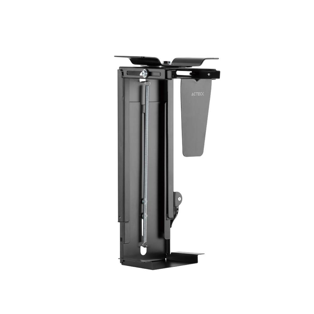 Soporte para gabinete vault bow pro bc434 acteck advanced series - soporte para gabinete, rotación ajustable 180°, soporta hasta 10kg, color negro.  ac-936