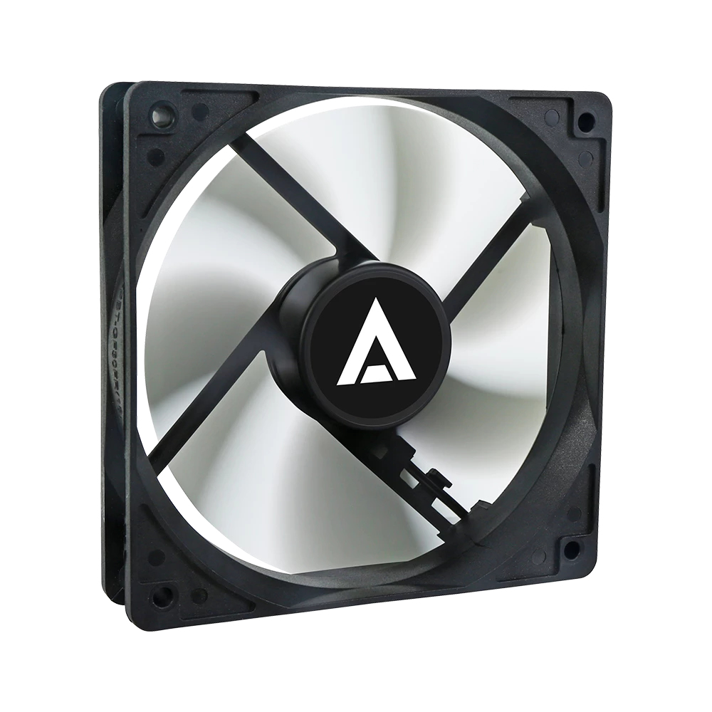 Ventilador polar eg vg120 acteck ventilador de aire - 7 aspas, velocidad 1200rpm, silencioso 21.5 db, flujo de aire 39.25cfm, rodamiento hidraulico, medida