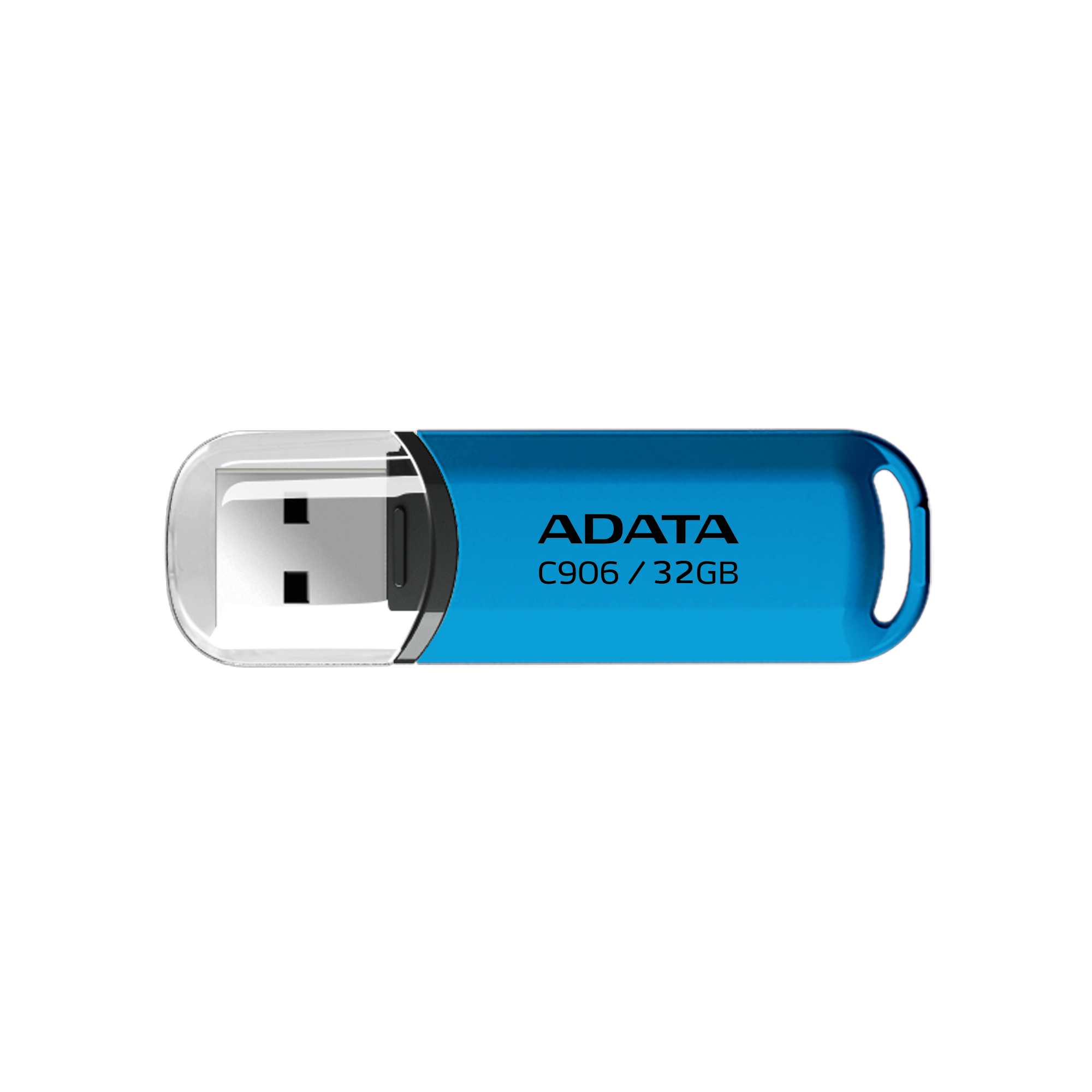 Memoria usb 2.0 de 32gb c906 - diseño clásico y compacta. np. ac906-32g-rwb color azul